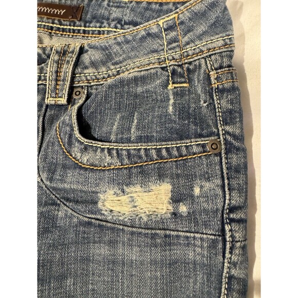 Y2K 2000s Yanuk Jeans Women's Mirage Flared Bootcut Size 27 Vintage EUC Low Rise - Picture 11 of 16